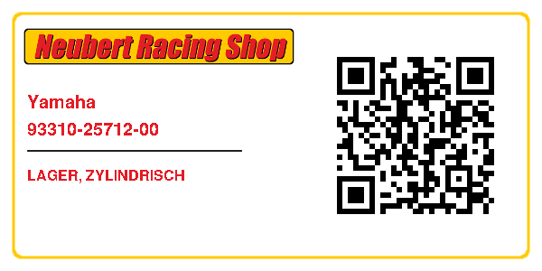 Yamaha 93310-25712-00