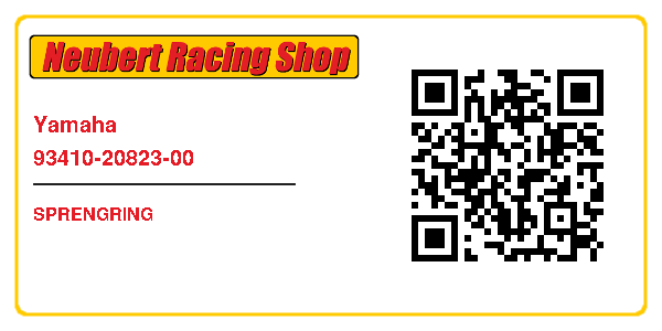 Yamaha 93410-20823-00