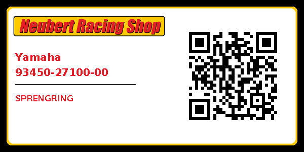 Yamaha 93450-27100-00