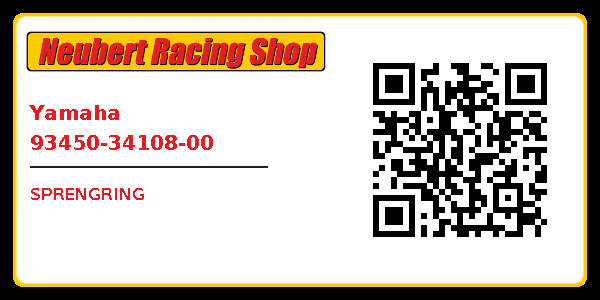 Yamaha 93450-34108-00