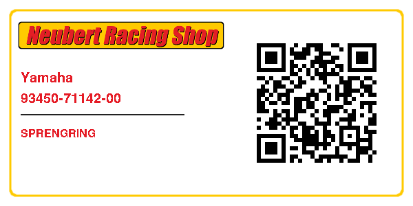 Yamaha 93450-71142-00