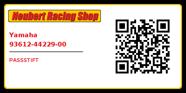 Yamaha 93612-44229-00
