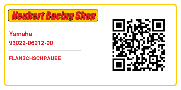 Yamaha 95022-06012-00