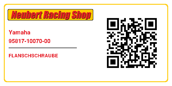 Yamaha 95817-10070-00