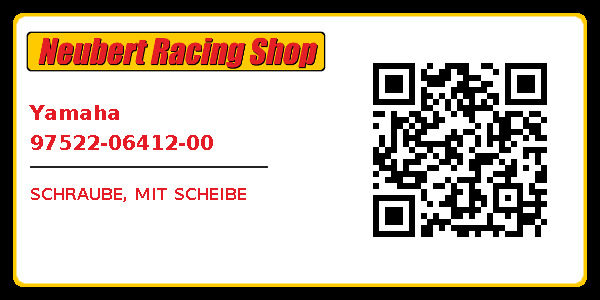 Yamaha 97522-06412-00