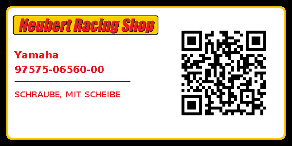 Yamaha 97575-06560-00