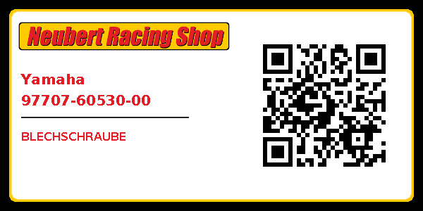 Yamaha 97707-60530-00