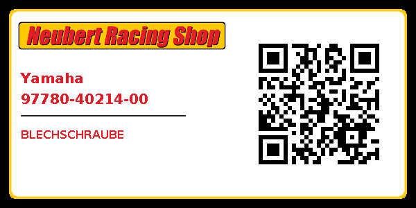 Yamaha 97780-40214-00
