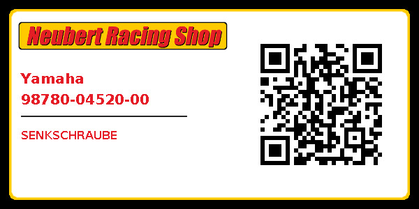 Yamaha 98780-04520-00