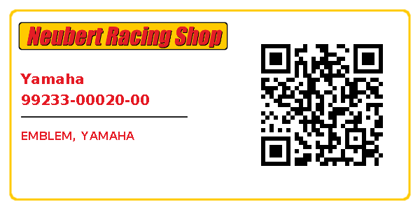 Yamaha 99233-00020-00