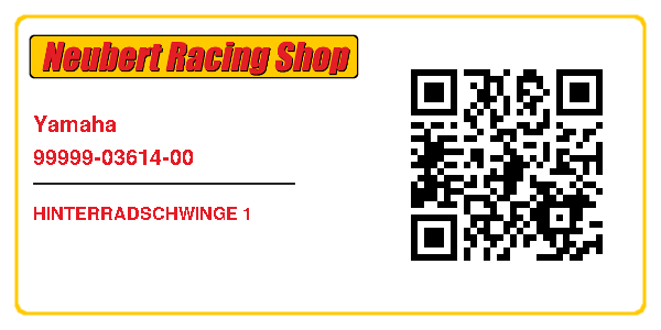 Yamaha 99999-03614-00