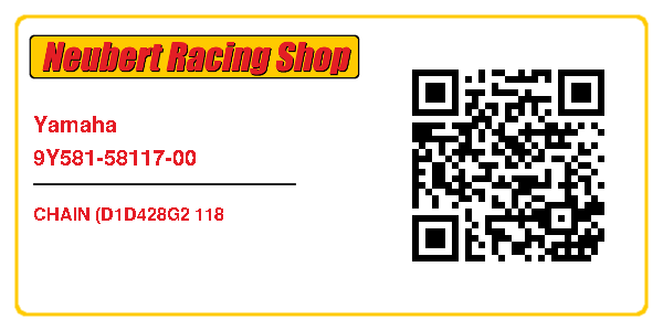 Yamaha 9Y581-58117-00