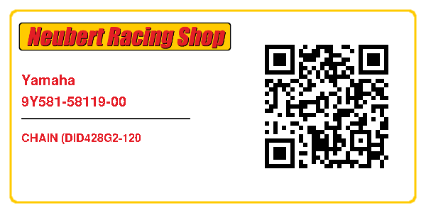 Yamaha 9Y581-58119-00