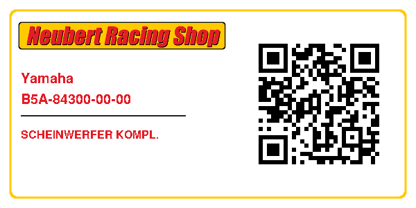 Yamaha B5A-84300-00-00