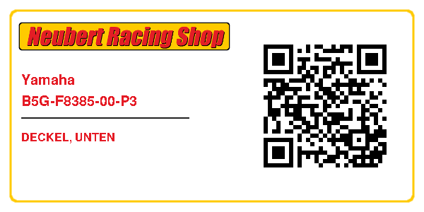 Yamaha B5G-F8385-00-P3