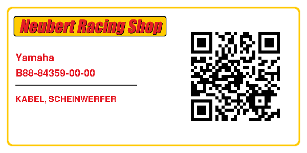 Yamaha B88-84359-00-00