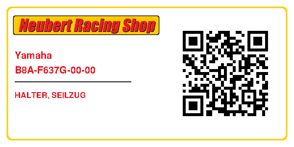 Yamaha B8A-F637G-00-00