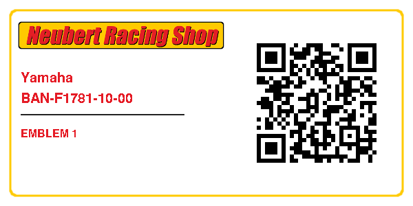 Yamaha BAN-F1781-10-00