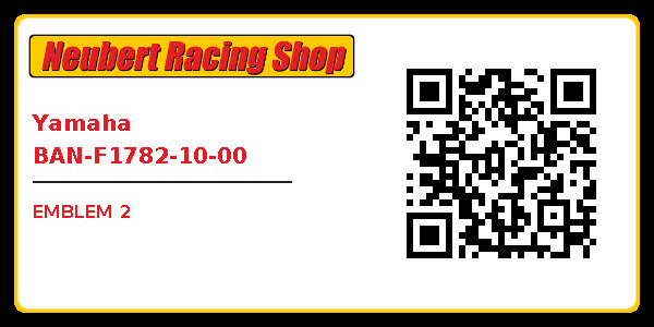 Yamaha BAN-F1782-10-00