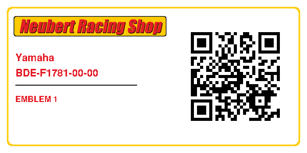 Yamaha BDE-F1781-00-00