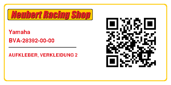 Yamaha BVA-28392-00-00