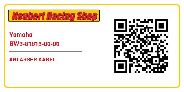 Yamaha BW3-81815-00-00