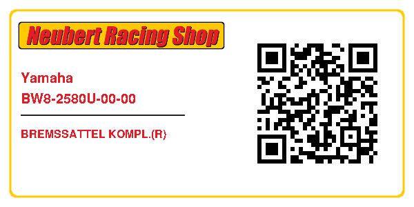 Yamaha BW8-2580U-00-00