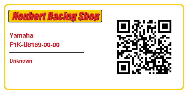 Yamaha F1K-U8169-00-00