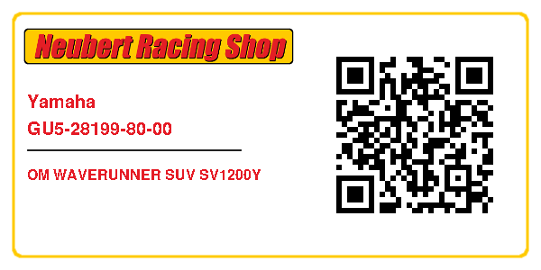 Yamaha GU5-28199-80-00