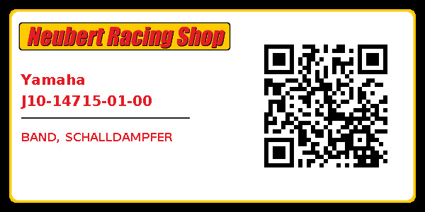 Yamaha J10-14715-01-00