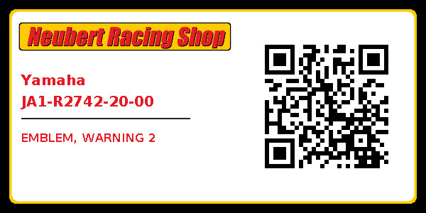 Yamaha JA1-R2742-20-00