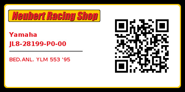 Yamaha JL8-28199-P0-00