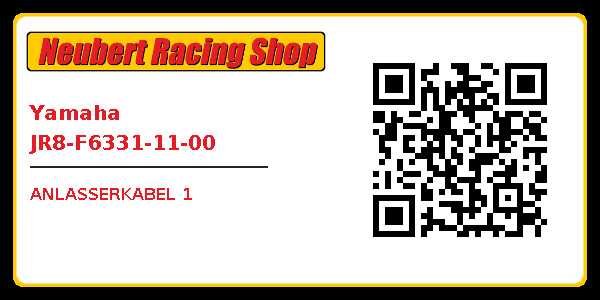 Yamaha JR8-F6331-11-00