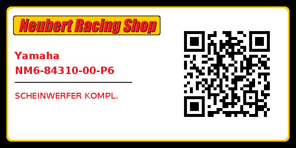 Yamaha NM6-84310-00-P6