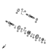 GETRIEBE I - ANTRIEBSWELLE