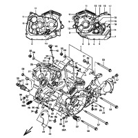 KURBELWELLENGEHAEUSE BIS RAHMEN-NR. 175273