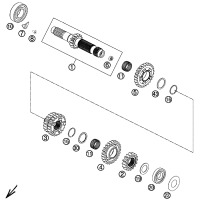GETRIEBE I - ANTRIEBSWELLE