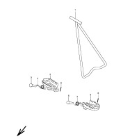  FUSSRASTEN / STAENDER