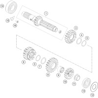 GETRIEBE I - ANTRIEBSWELLE