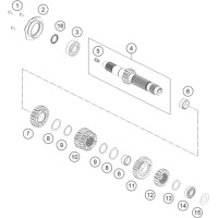 GETRIEBE I - ANTRIEBSWELLE