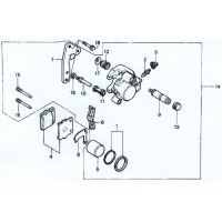 BREMSSATTEL VORDERRAD
