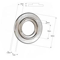 Kugellager Weber D039