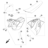 TANK/ SITZBANK/ VERKLEIDUNG