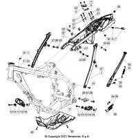 HECKRAHMEN/FUSSRASTEN/SEITENSTÄNDER