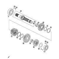 GETRIEBE I - ANTRIEBSWELLE