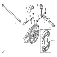 BREMSSATTEL HINTERRAD