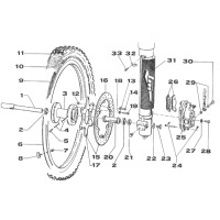 VORDERRADBREMSSATTEL