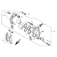 BREMSSATTEL VORDERRAD