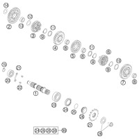 GETRIEBE II - ABTRIEBSWELLE