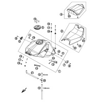 TANK / SITZBANK / VERKLEIDUNG